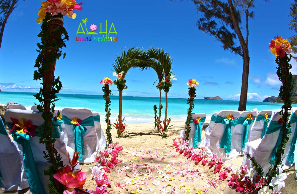 hawaiian beach wedding packages